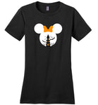 Mickey mouse halloween castle bat t shirt