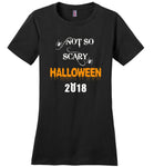 Not so scary halloween t shirt gift