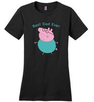 Peppa Pig Daddy Best Dad ever T-shirt, father's day gift tee