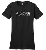 Stronger than cancer t shirt