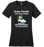 Some people are like cloud when they disappear It's a beautiful, sun with diving mask cloud Tshirt