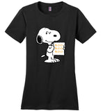 Snoopy boo halloween t shirt gift