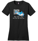 Grandma shark doo doo doo T-shirt, gift tee for grandma