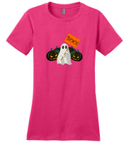 Pumpkin ghost boo halloween t shirt gift