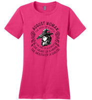 August Woman The Soul of a Witch The Fire Lioness The Heart Hippie The Mouth Sailor shirt