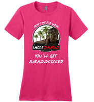 Don't mess with Unclesaurus you'll get Jurasskicked t shirt