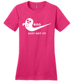 Boo ghost just got it halloween gift t shirt