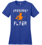 Frequent flyer witch halloween t shirt gift