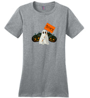 Pumpkin ghost boo halloween t shirt gift