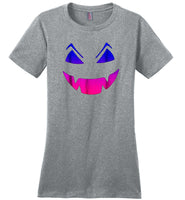 Pumpkin face halloween t shirt gift