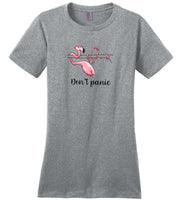 Flamingo don't panic Tee shirt