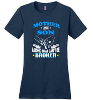 Mother and Son a bond that can't be broken aunt gift Tee shirt