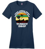 Vintage First Annual WKRP Thanksgiving Day Turkey Drop Funny Gift Tee Shirt