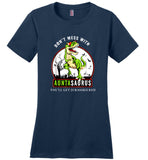 Don't mess with auntasaurus you'll get jurasskicked shirt