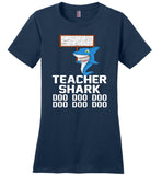 Math Teacher shark doo doo doo T shirt, gift for teacher shirt