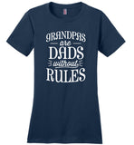 Grandpas are dads without rules father's day gift Tee shirt