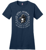 April Woman The Soul of a Witch The Fire Lioness The Heart Hippie The Mouth Sailor T shirt