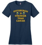 Pittsburgh Is Stronger Than Cancer Autism Shirt