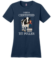 I'm a certified tit puller shirt