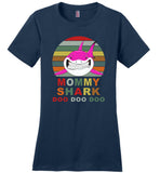 Retro Vintage Mommy Shark doo doo doo T-shirt, mom, mother's day gift tee