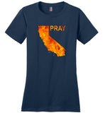 Pray for California wildfires 2018 T-shirt