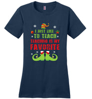 Teacher ELF christmas shirt funny