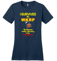 I Survived The WKRP Thanksgiving Turkey Giveaway T-Shirt