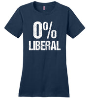 0% 0 Percent Liberal T Shirt
