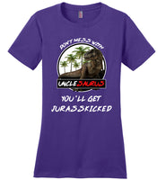 Don't mess with Unclesaurus you'll get Jurasskicked t shirt