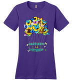 Happiness Is Everywhere Sunflower Butterfly T Shirt