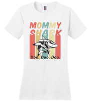 Retro Vintage mommy shark doo doo doo shirt, mom, mother's day gift tee