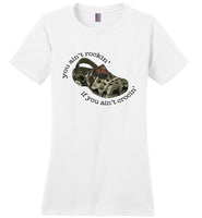 Crocs Camouflage You Ain’t Rockin If You Ain’t Crocin T shirt