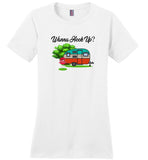 Wanna Hook up Camping Tee shirt