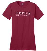 Stronger than cancer t shirt