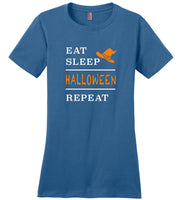 Eat sleep halloween repeat t shirt gift