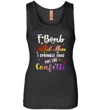 F bomb softball mom i sprinkle that shit like confetti, mother's day gift tee shirt