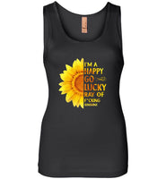 I'm Happy Go Lucky Ray Of Fucking Sunshine Sunflower Tee shirt