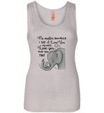 No matter how much I say I always love you more than that elephant mother and baby Tee shirt
