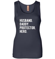 Husband daddy protector veteran hero T-shirt, father's day gift tee, papa, dad shirts