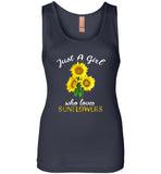 Just a girl who loves sunflower Tee shirt