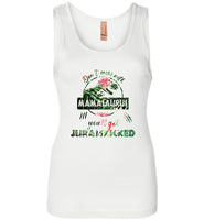 Don't mess with mamasaurus you'll get jurasskicked floral design T shirt