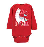 Love Is Llama Llamazing Baby Onesie Baby Infant Bodysuit