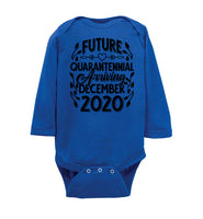 Future Quarantennial Arriving 2020 Quarantine Baby 2020 Baby Onesie Baby Infant Bodysuit