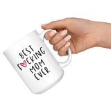 Best F Mom Ever Mothers Day Gift For Mom White Coffee Mug