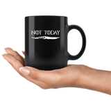 Air Arya Not Today Stark Black Coffee Mug