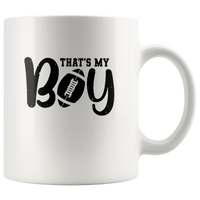 That’s My Boy Football Love FootBall White Coffee Mug