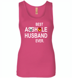 Best Asshole Husband Ever Black Hole - Womens Jersey Tank