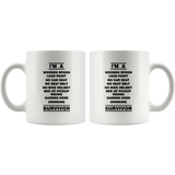 I'm a wooden spoon lead paint no car seat garden hose drinking survivor white gift coffee mug