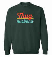 Thug Husband Vintage Classic - Gildan Crewneck Sweatshirt