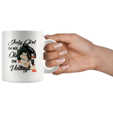 Betty July Girl Boop I'm Not Old I'm Vintage Born In July Birthday Gift White Coffee Mug